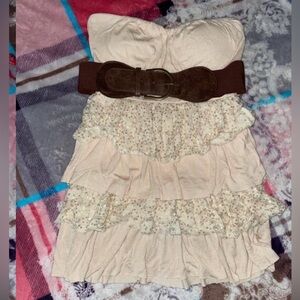 Women's shirt with belt